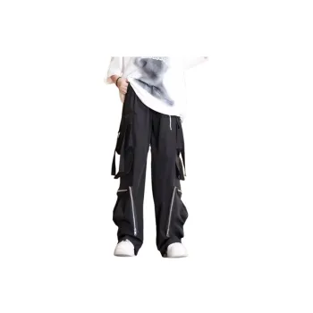 Loose Slim Casual Straight Wide Leg Trousers