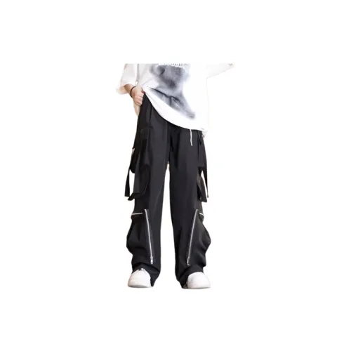 Loose Slim Casual Straight Wide Leg Trousers