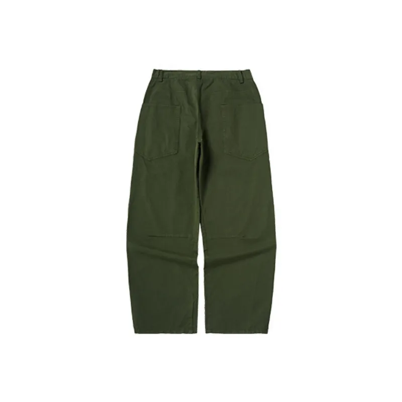Retro Casual Cotton Cargo Pants-3