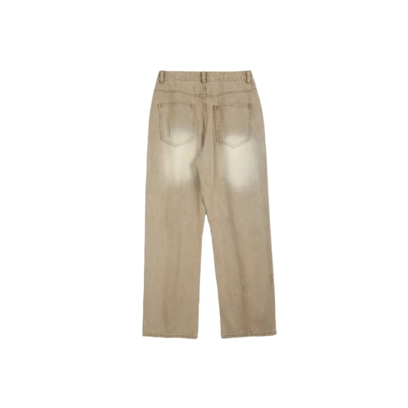 Retro Washed Jeans-1