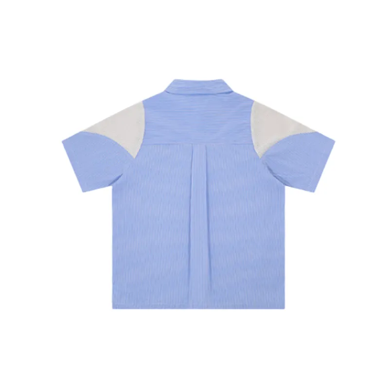 Sporty Breathable Striped Cloth Shirt Unisex-1
