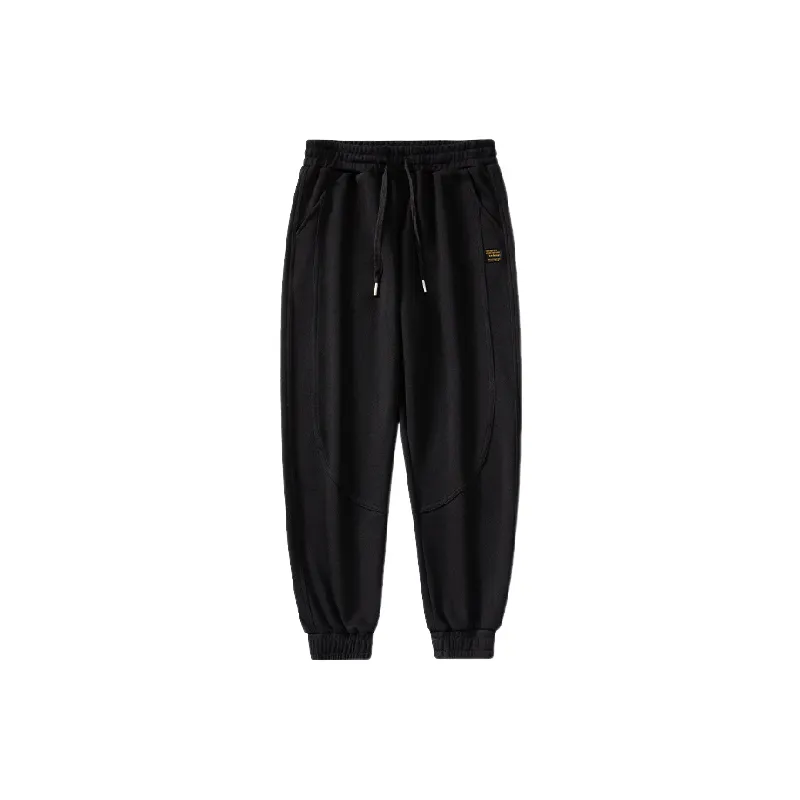 Sporty Loose Cotton Casual Pants-11