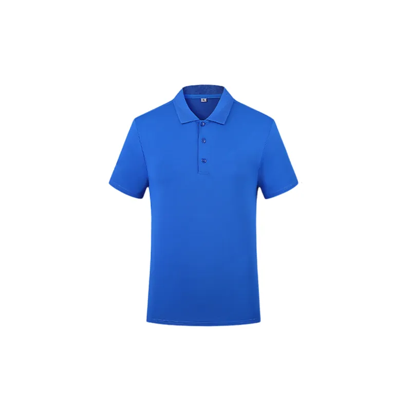 Casual Plain Blended Synthetic Fabrics Polo-3