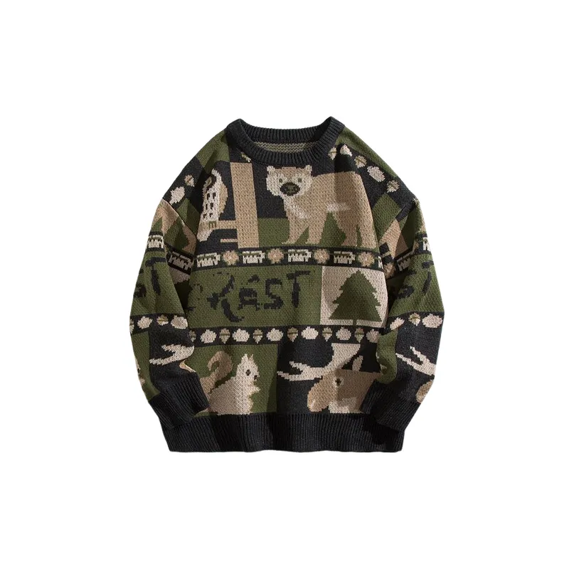 Retro Loose Sweater-7