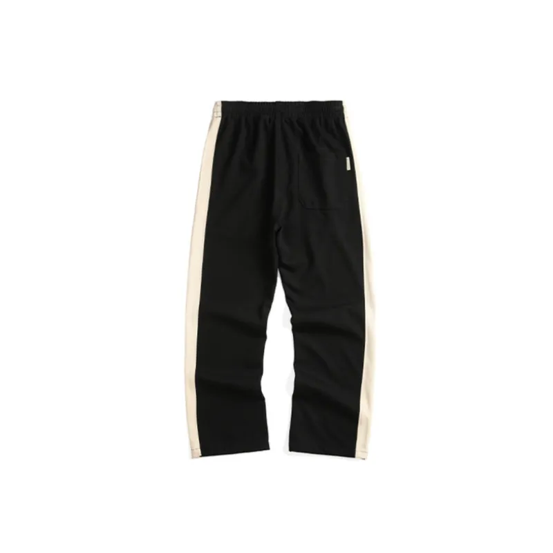 Loose Casual Knit Sweatpants-11