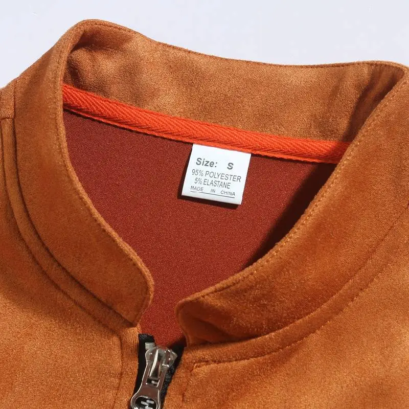Casual Fashionable Blended Synthetic Fabrics Jacket-10