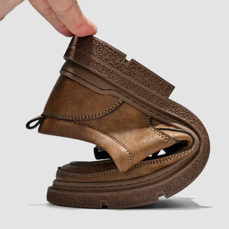 Retro Simple Dress Shoes-3