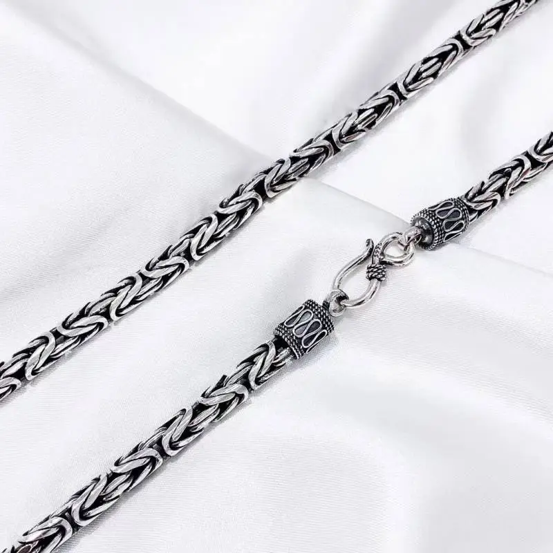 Hip Hop Simple Necklace Man-3