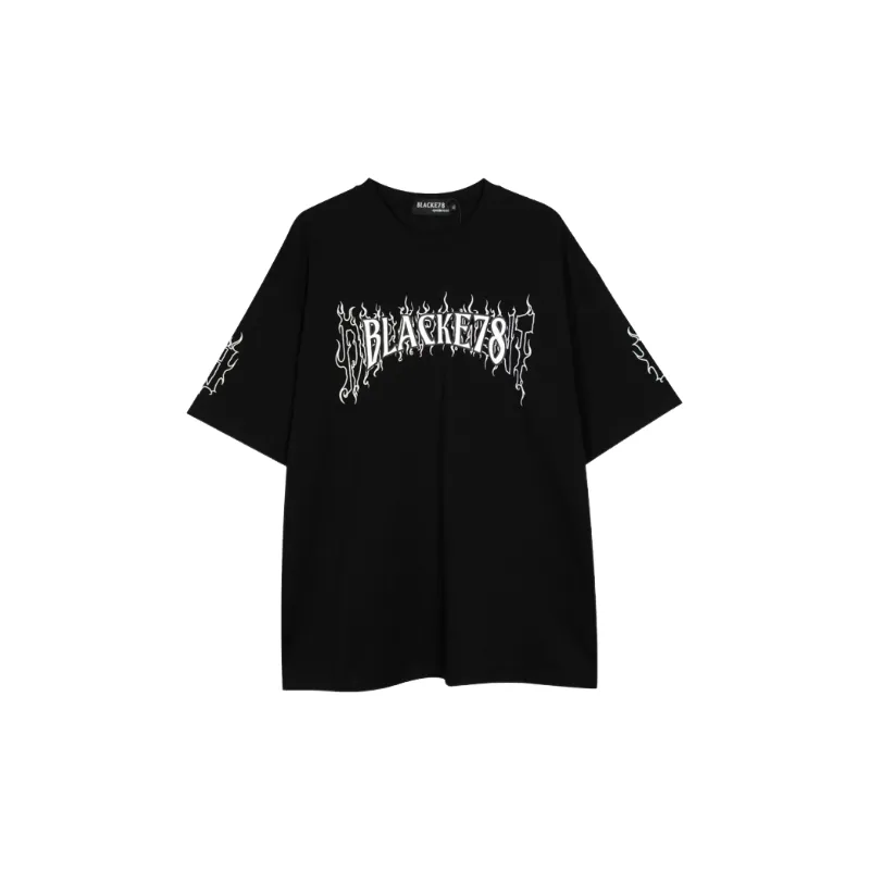 Street Simple 100% Cotton T Shirt-0