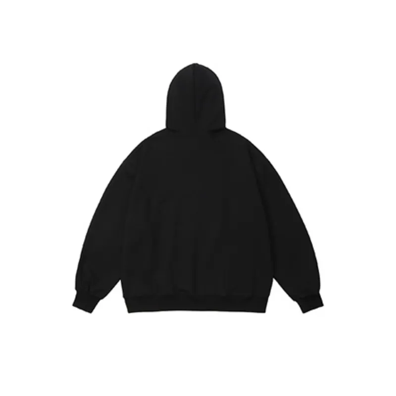 Street Rivet Letter Design Hoodie-6