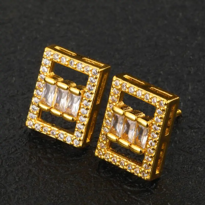 Cool Hollow Out Ear Stud-1