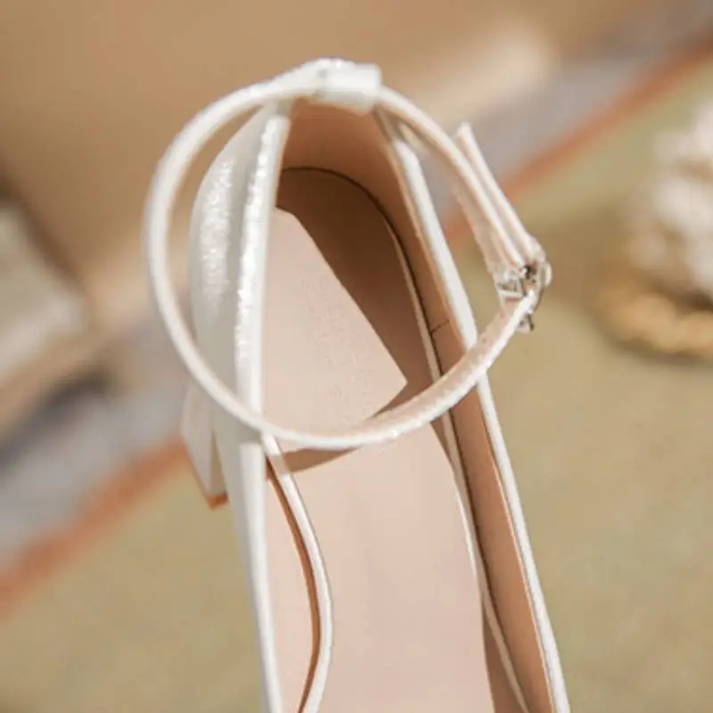Elegant Plain High Heels-11