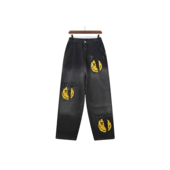 Loose Trendy Graffiti Trousers