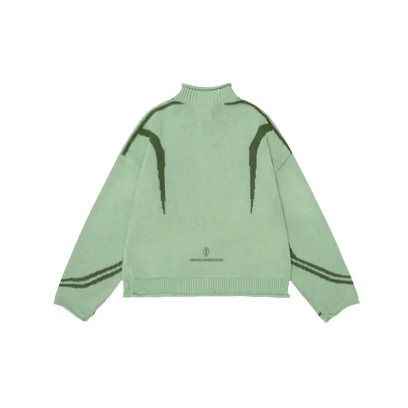 Plain Loose Sweater-1
