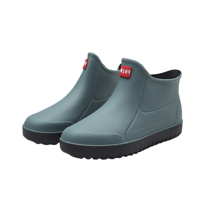 Casual Simple Rain Boots-2
