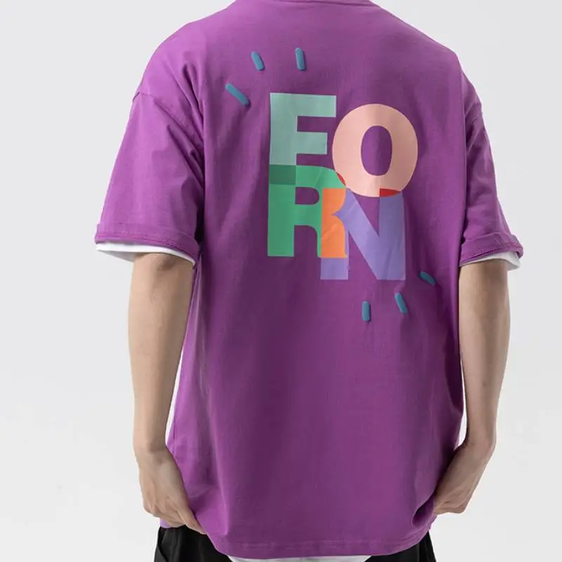 Loose Casual T shirt-3