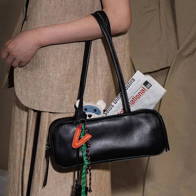 Elegant Simple Shoulder Bag-5