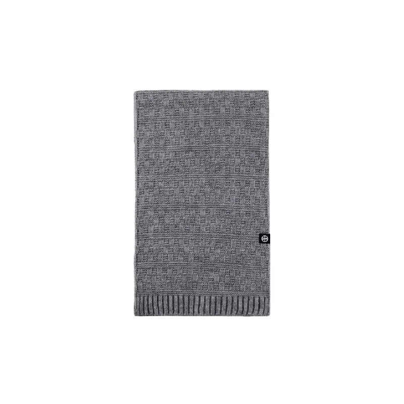 Casual Plaid Knit Scarf-4