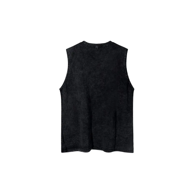 Large Size Hip Hop Sleeveless Vest-1