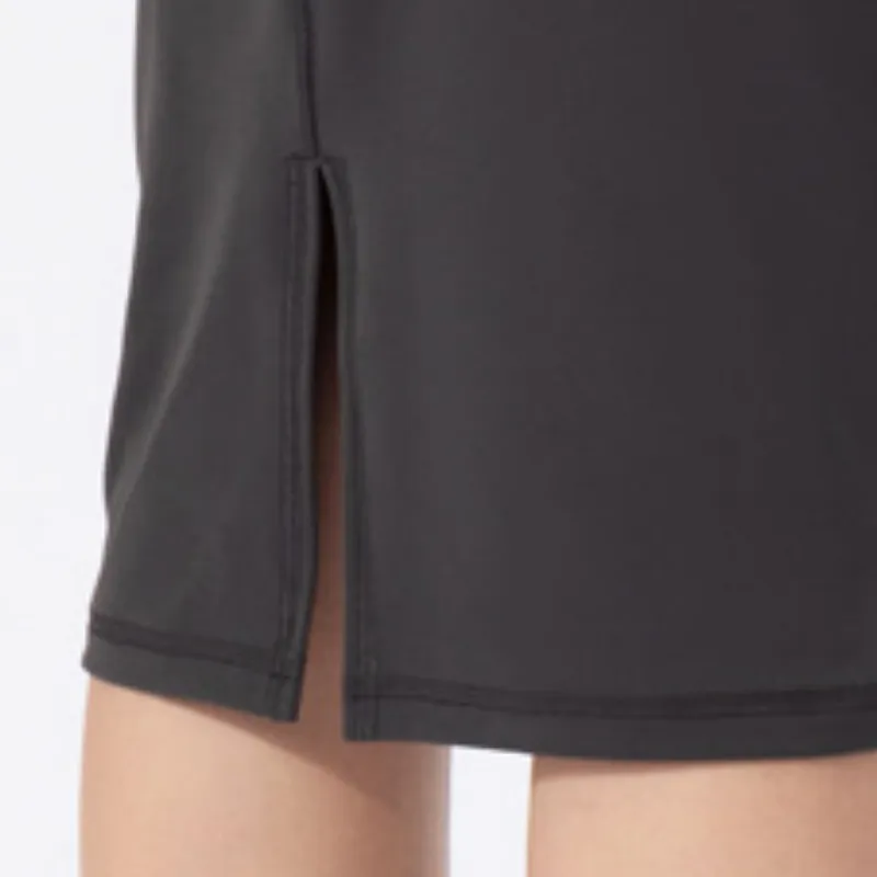 Basics Fashionable Nylon Skirt Women-5