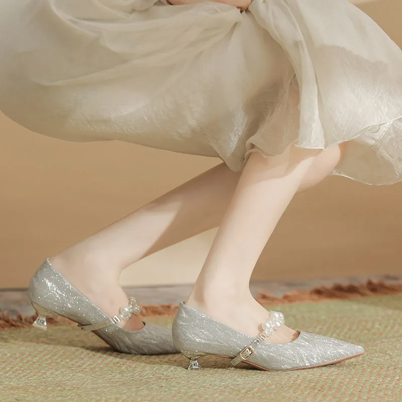 Fashionable Luminous High Heels-5