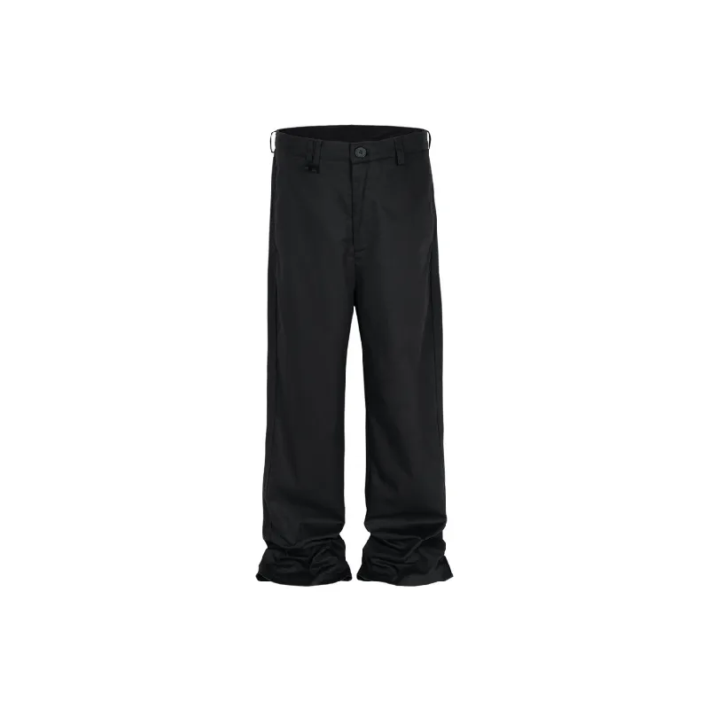 Casual Loose Suit Trousers-5