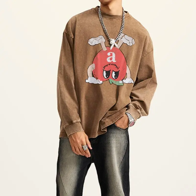 Retro Fashionable 100% Cotton T Shirt-6