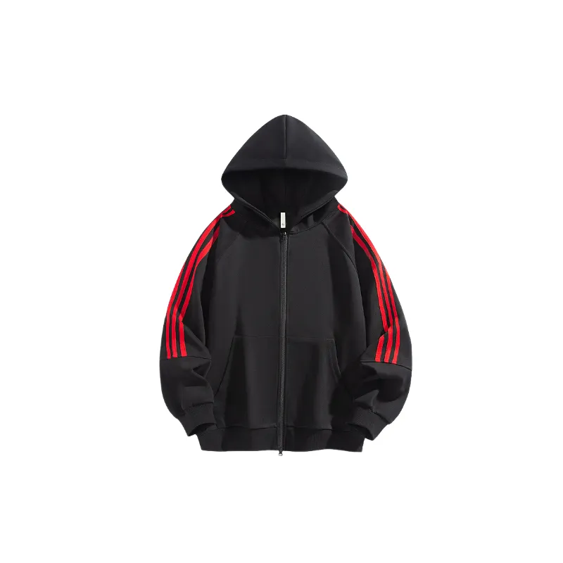 Casual Striped Polyester Sweatshirt-2