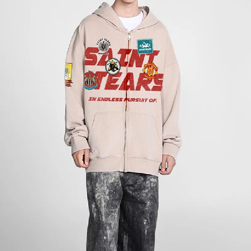 Fashionable Washed Sweatshirt-2