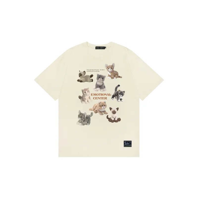 Casual Retro 100% Cotton T Shirt Women-4