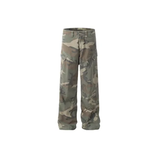 Retro Loose Casual Cargo Pants