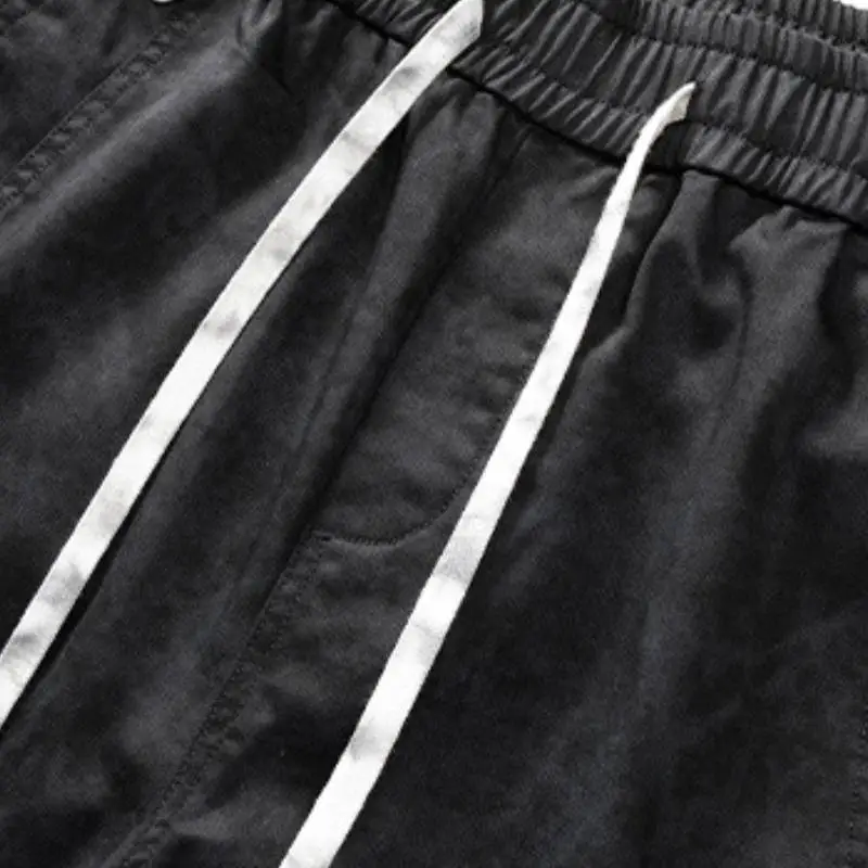 Loose Straight Leg Cotton Casual Pants-6