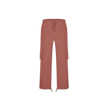 Casual Basics Cotton Blended Fabric Cargo Pants