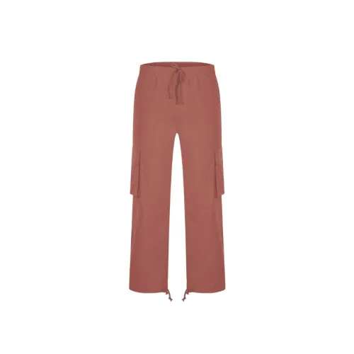 Casual Basics Cotton Blended Fabric Cargo Pants