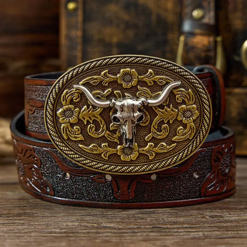 Fashionable Casual Leather Belt-1