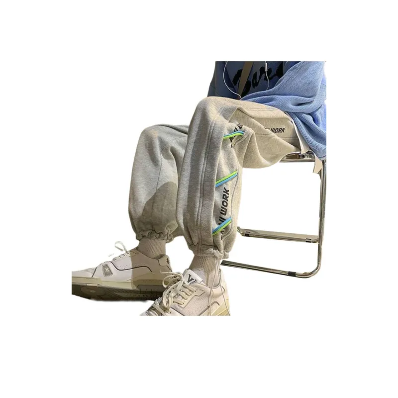 Trendy Drawstring Casual Pants-3