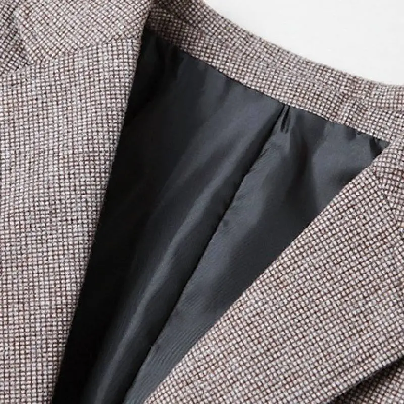 Basics Fashionable Business Suit-4
