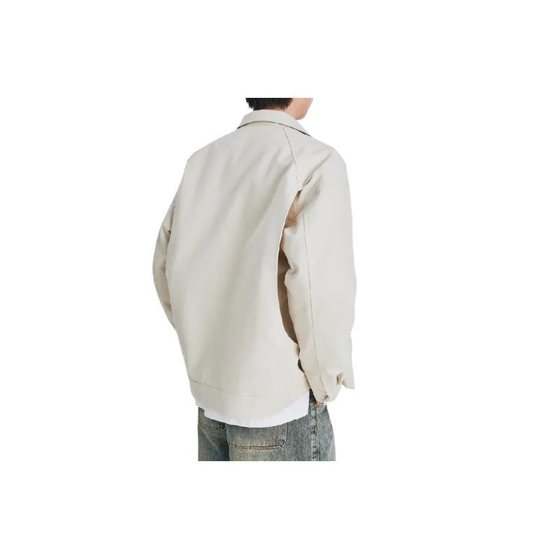 Fashionable Warming Loose Cotton Blended Fabric Jacket-6
