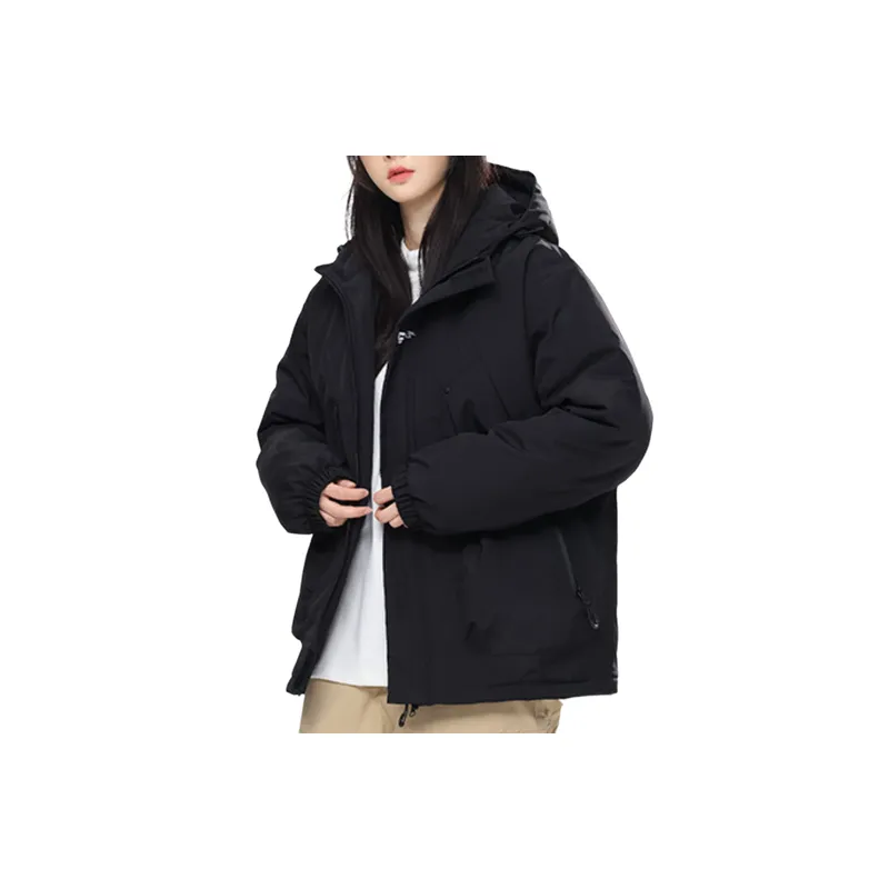 Simple Water Resistant Blended Synthetic Fabrics Jacket-12