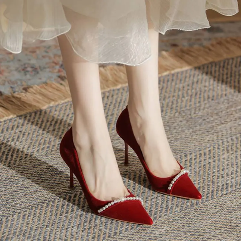 Casual Fashionable High Heels-11