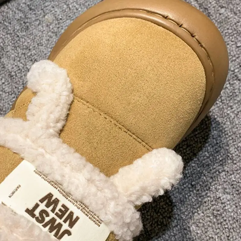 Basics Plain Snow Boots-3