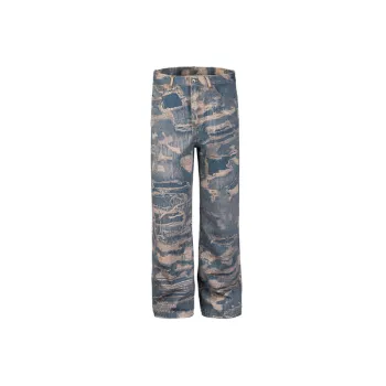 Trendy Washed Distressed Jeans