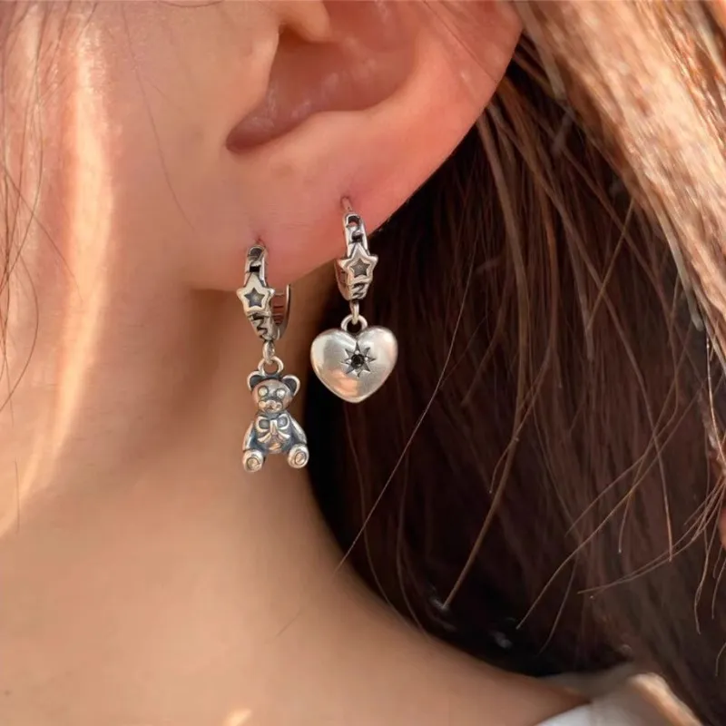 Retro Heart Earring-1