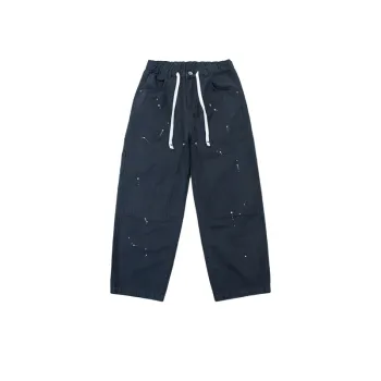Paint Dot Dye Loose Logging Tooling Pants