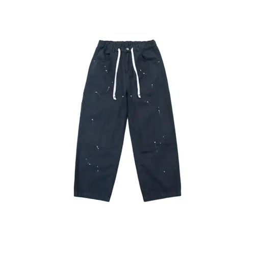 Paint Dot Dye Loose Logging Tooling Pants