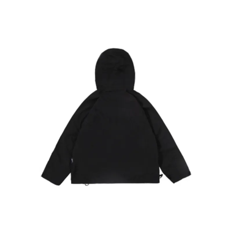 New High Street Trendy Brand Loose Function Oblique Zipper Jacket-1