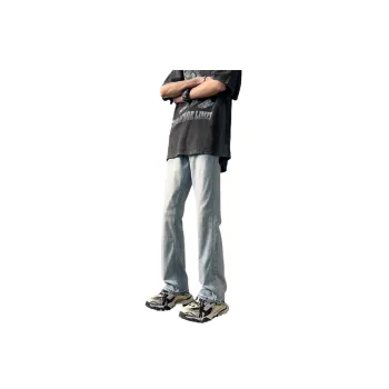 Casual Fashionable Straight Leg Jeans