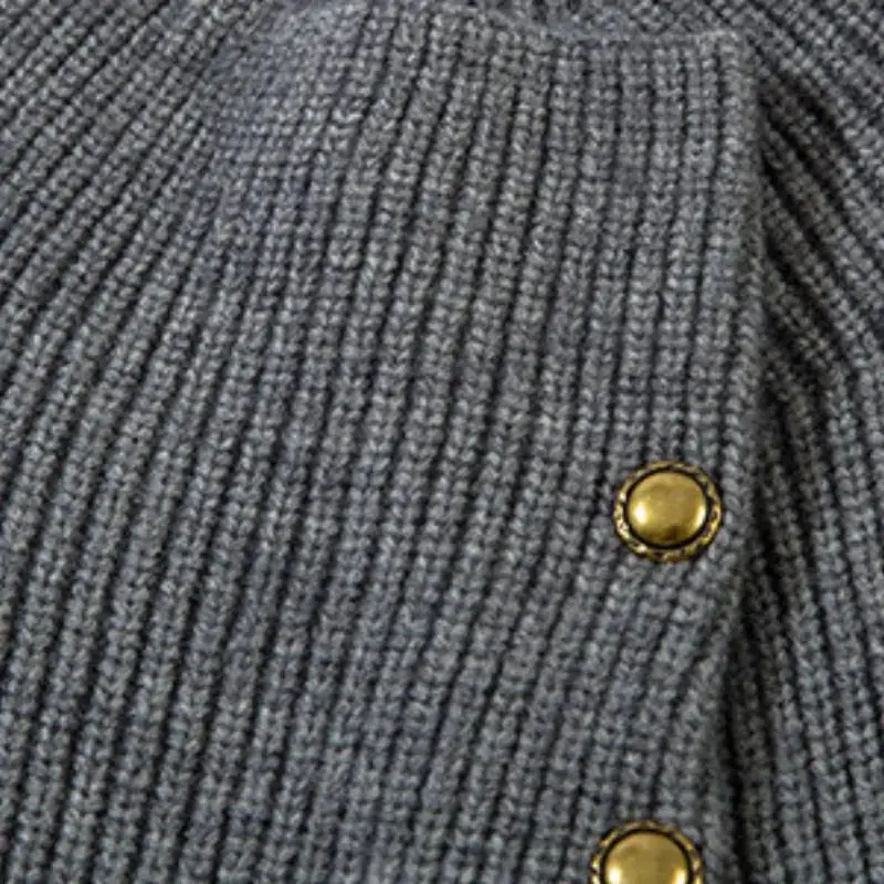 Basics Simple Polar Fleece Sweater-7