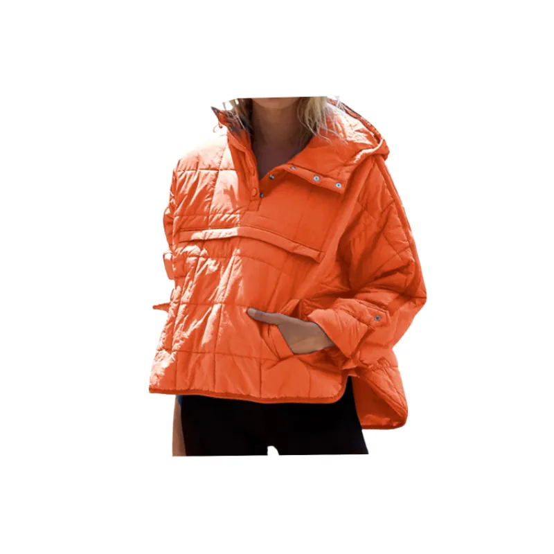 Simple Plain Down Jacket-1