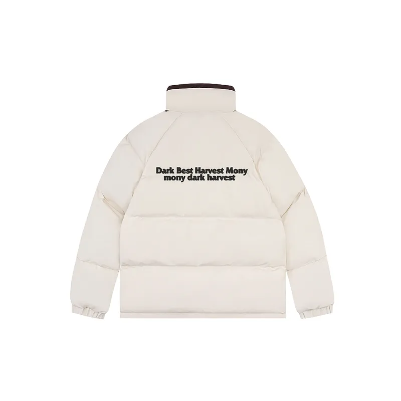 Casual Striped Blended Synthetic Fabrics Quilted Jacket-1